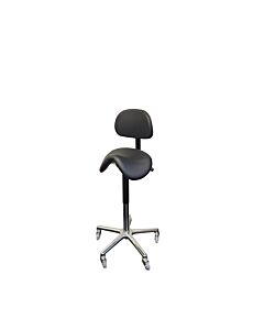 Ergo-chair, originele zadelzit met rugleuning