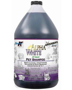 Alpha White shampoo 1:32, witte vacht 3,8 ltr