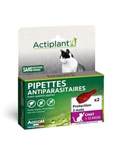 Actiplant kat +12 maanden - 2 pipetten