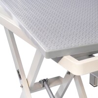 Luxy Groom, elektrische trimtafel dubbele beugel - Zwart