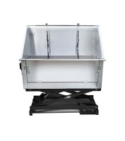 Bad stainless elektrisch volledige klep