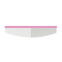 Luxury comb, half moon 16cm