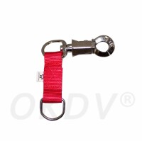Safety hook met D-ring ROOD