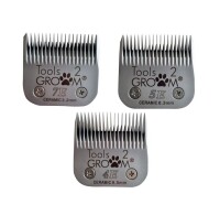 Set van 3 scheerkoppen size 7E, 5E en 4E