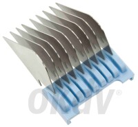 Opzetkam 1854 metaal, lichtblauw 25 mm