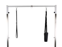 Dubbele tafelbeugel voor Space trimtafel zwart